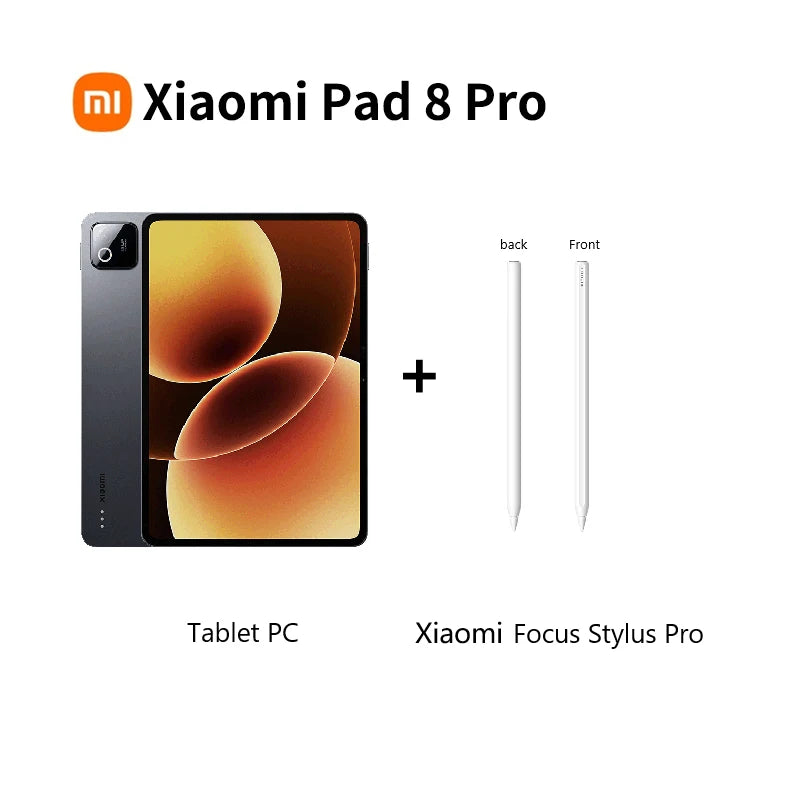 Xiaomi Pad 8 Pro 2025 11.2-inch 3.2K display Snapdragon 8 Ultra Edition  Xiaomi HyperOS 3 144Hz  9200mAh battery Tablet