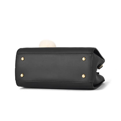 Yogodlns Women Handbags Ladies Large Tote Bag Female Square Shoulder Bags Bolsas Femininas Sac PU Leather Hairball Crossbody Bag