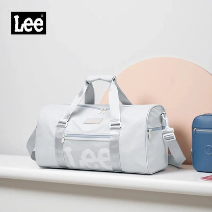 LEE Smart Gym Duffel Bag with Shoe Compartment Dry Wet Bag Men Women Waterproof Large Size Sport Training Luggage Travel Bag