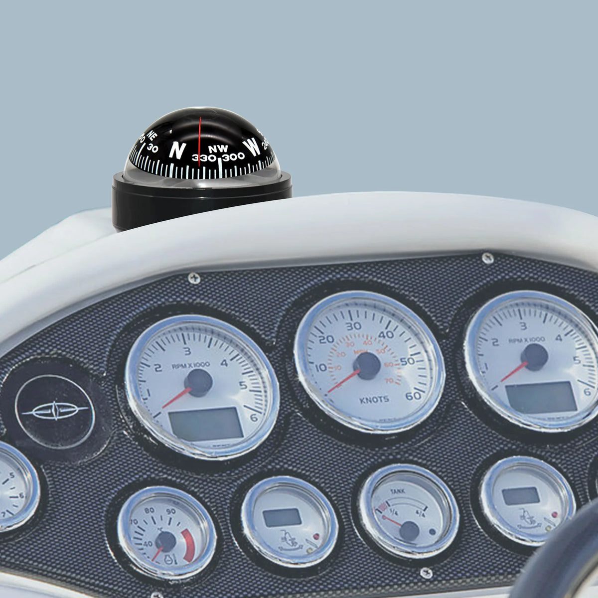 Outdoor Sea Marine Military Electronic Boat Ship Vehicle Car Compass Navigation Positioning High Precision LED Night Light