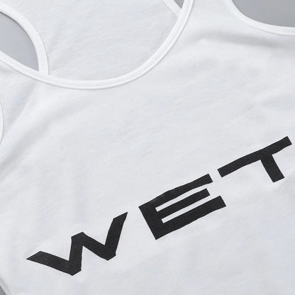 Letter Print Catsuit White One Piece Romper Women Jumpsuit Tank Top Short Playsuit Bodycon Ropa De Mujer Summer Outfits Bodysuit