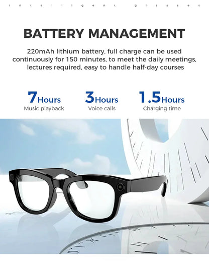 M01 Smart Glasses Video Recording Camera Sunglasses AI Translation Technological Gadgets Sports VR Headphones for Man Woman 2026