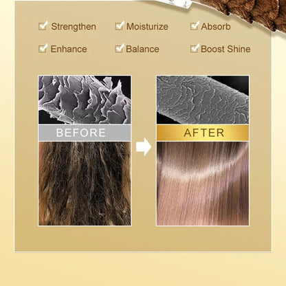 PURC Argan Oil + Coconut Oil Hair Mask Nourishing Smoothing Repair Damaged Hair Shine Soft Hair Treatment Hair Care