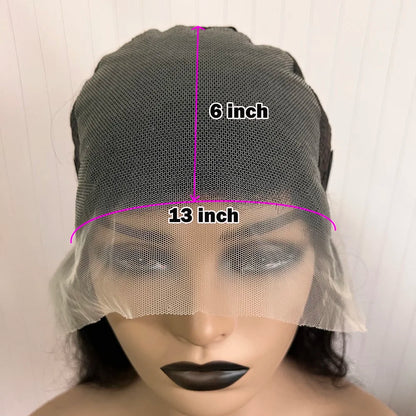 #4/27 Brown Light Blonde Loose Wave Glueless Human Hair 13x4 Silk Top Lace Front Wigs Bleached Knots 13x6/360 Lace Front Wigs