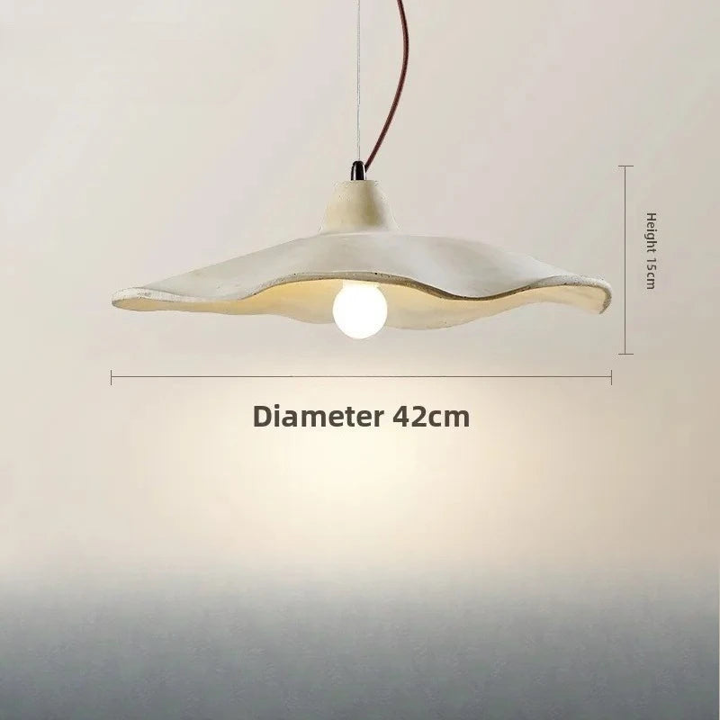 Japanese Wabi-Sabi Chandelier Bedroom Restaurant Bar Nordic Cream Style Modern Art Medieval Vintage Pendant Lights LED Lights