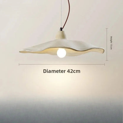 Japanese Wabi-Sabi Chandelier Bedroom Restaurant Bar Nordic Cream Style Modern Art Medieval Vintage Pendant Lights LED Lights
