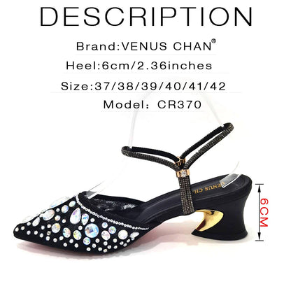 2023 New Italian Design Noble Dual-Purpose Three-Dimensional Bag And Ladies Heel Shoes Shiny Material For Nigeria Wedding Party