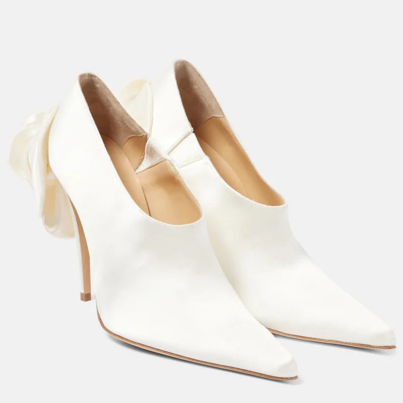 2026Spring/Summer New Pointed Stiletto Single Shoes European and American Fashion 34-45 Large Women's Fashion Women's Shoes