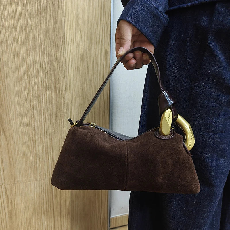Fashion Shoulder Bag for Women Faux Suede Leather Female Handbags small ladies messenger Crossbody Bags Sac A Main bolsos