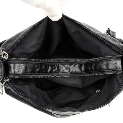 Fashion Soft Leather Crossbody Bags for Women 2026 Casual Female Multi Pocket Messenger Bags Retro Handbags Ladies Shoulder Bags