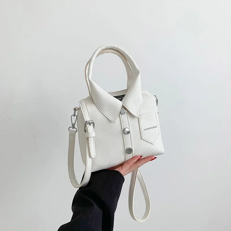 PU Square Compact Shoulder and Crossbody Bags Zipper Unique Design High Quality Hand Bags for Women 2026 Designer Style Bolso
