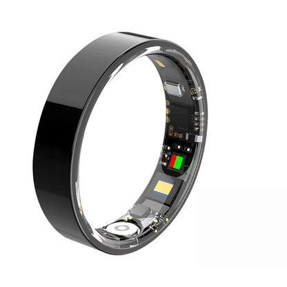  2026 New Smart Ring Heart Rate Blood Pressure Sleep Monitoring Motion Tracking IP68 Waterproof Men Women Smart Ring Holiday Gi
