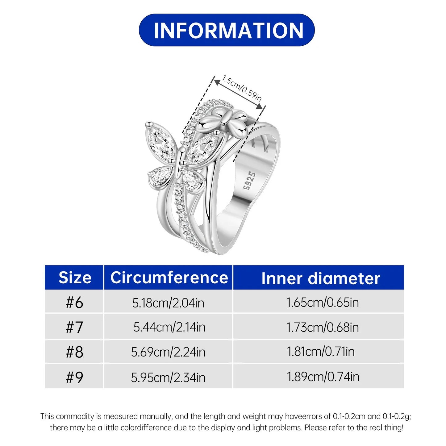925 Sterling Silver Three-Ring Stackable Ring for Women Simple Fashion Design Fine Jewelry Perfect for Birthday Party Gift 2026
