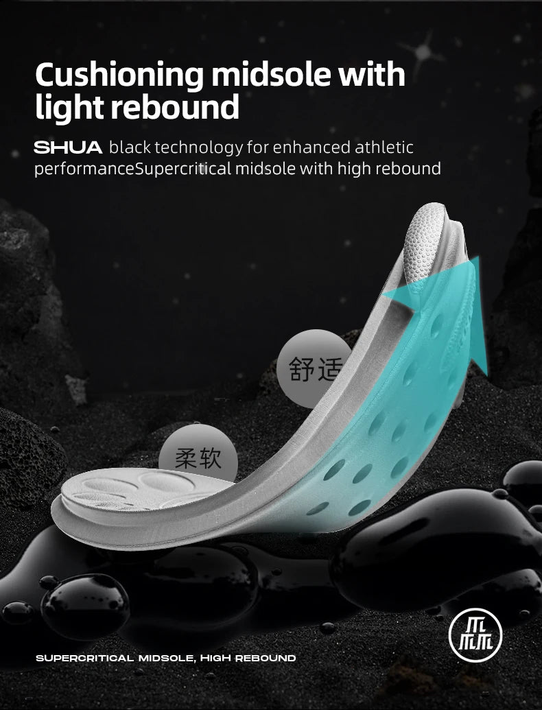 KELEME Summer Men's Slippers Super Soft EVA Slip-on Slippers For Men Fashion Wear-resistant Platform Outdoor Beach Shoes 2023