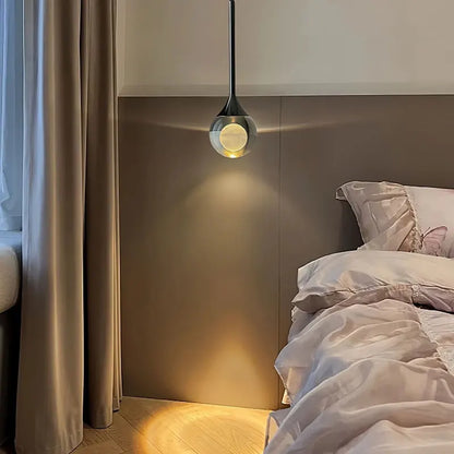 Modern Crystal Pendant Lights Indoor Ceiling Lamp Bedroom Living Room Bar Counter Ceiling Chandelier Lights Home Decor