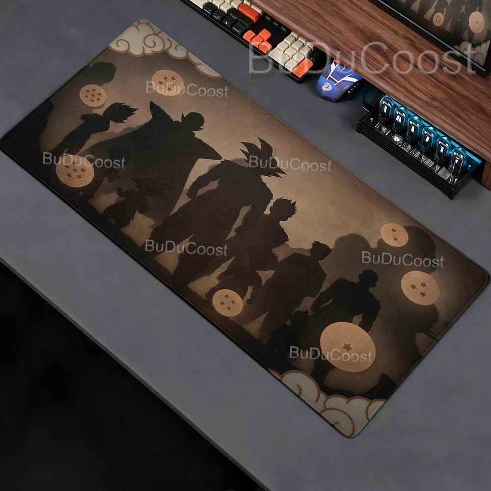 Anime Dragon Ball Mouse Pad Large PC Rubber Mousepad Gamer Mouse Mat Desk accessories Gaming Keyboard Mats Office Computer Pads