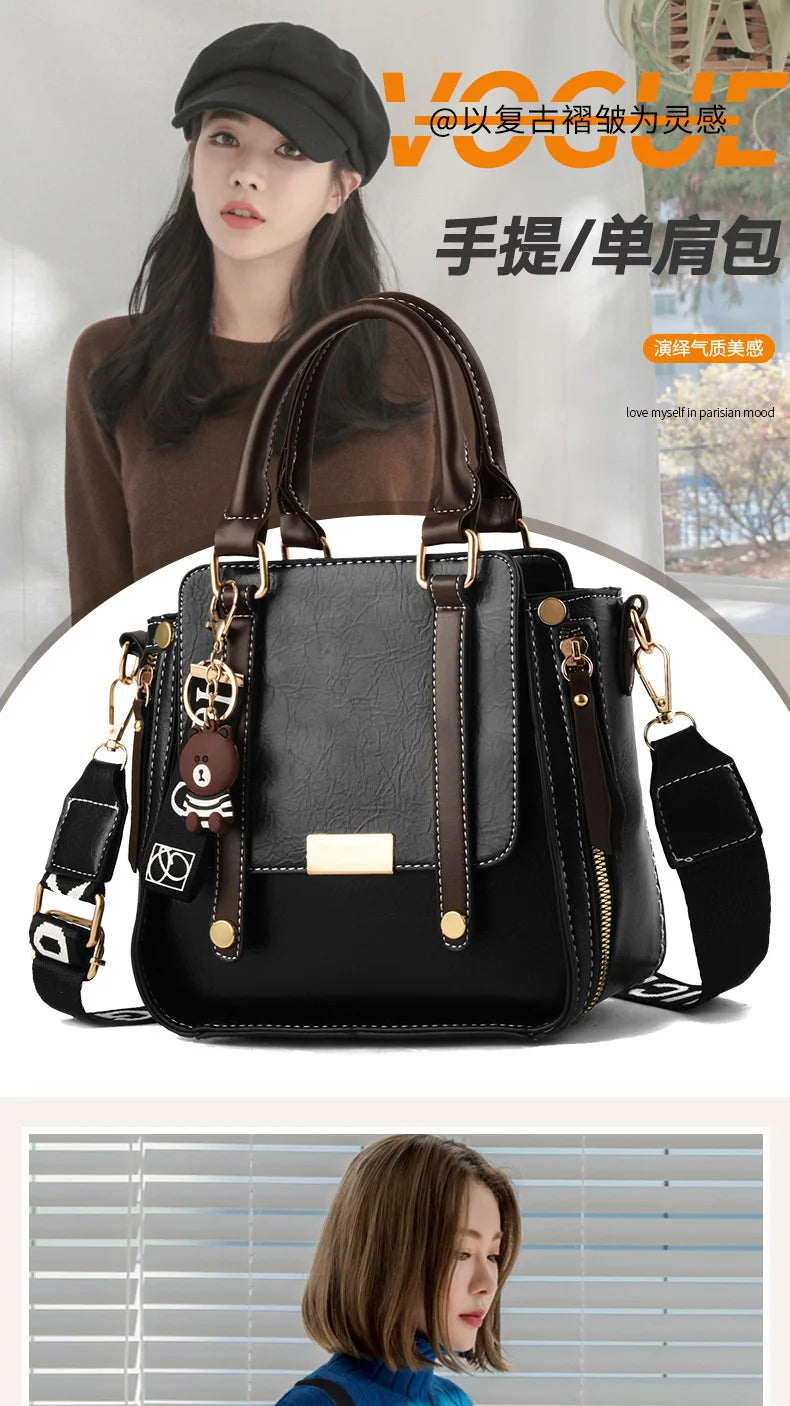 Luxury Brand Designer Women'S Handbag Fashion New Trend Shoulder Bag Classic Retro Crossbody Bag Commuting Small Square Bag
