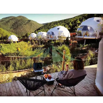 Custom Made VIP Hotel Dome House Tent Luxury Resort Dome Tents for Glamping Events Geodesic Dome Tents