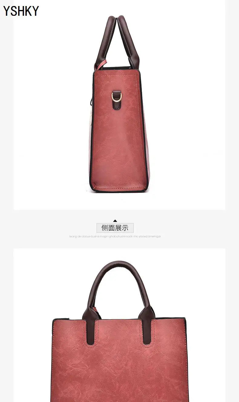 Three-piece set of women's bags Women's shoulder Handbags Bag for 2025 Female luxury designer Casual fashion  bags