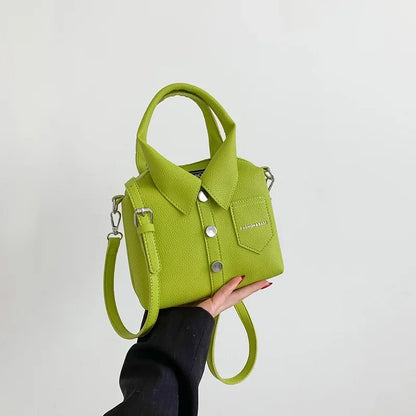 PU Square Compact Shoulder and Crossbody Bags Zipper Unique Design High Quality Hand Bags for Women 2026 Designer Style Bolso