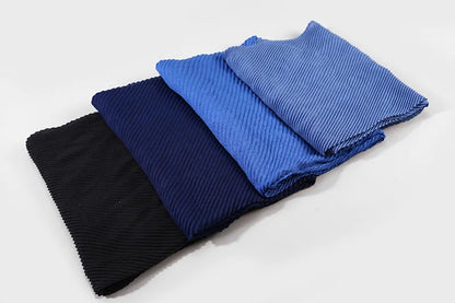 Women Plain Cotton Scarf Head Hijab Wrap Solid Full Cover-up Shawls Foulard Femme Headband Crinkle Muslim Hijabs Store 2024 NEW