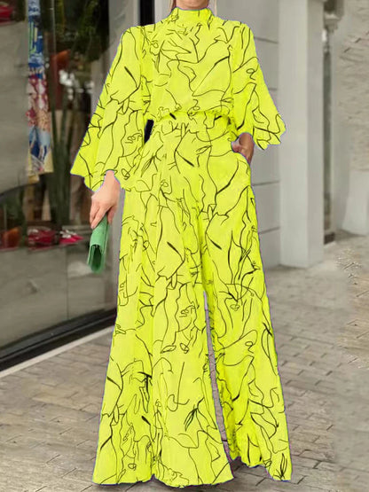 TRAF Autumn Fashion Back Zipper Jumpsuit Women's Casual Long Sleeve Tie Knot Strap Jumpsuits Loose Wide Leg Pants Streetwear
