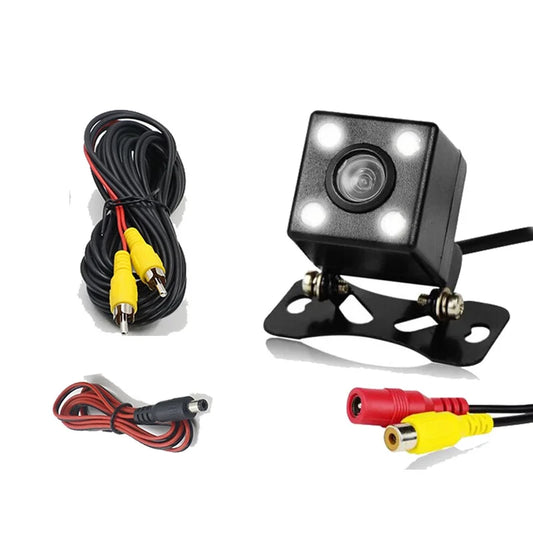 HD Car Rearview Camera Rear View Video Vehicle Camera Backup Reverse Camera 4/8 LED Night Vision Parking Camera