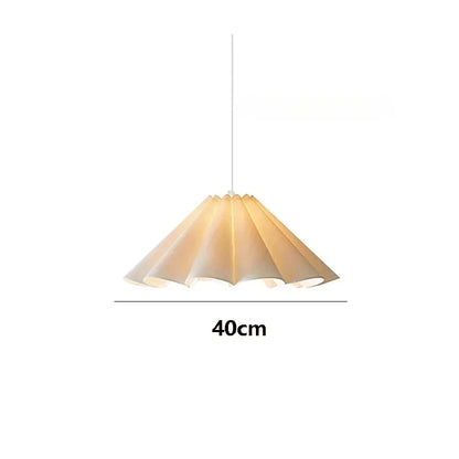 Lower Petals Cream Chandelier LED Indoor Pendant Lamp for Living Room Bedroom Dining Room Bar Simple Modern Lights