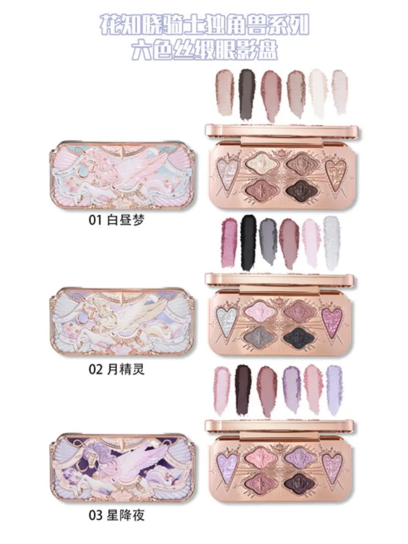 Flowerknows Gift Box Makeup Set Little Angel Full Box Lip Glaze Blusher Shell Jewelry Flower Know Birthday Gift Kit