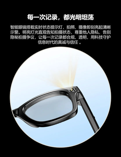 2025 W600 Smart Glasses with Photo Recognition  for Bluetooth for Music Call AI Q&A Smart Recording New Smart Wearable