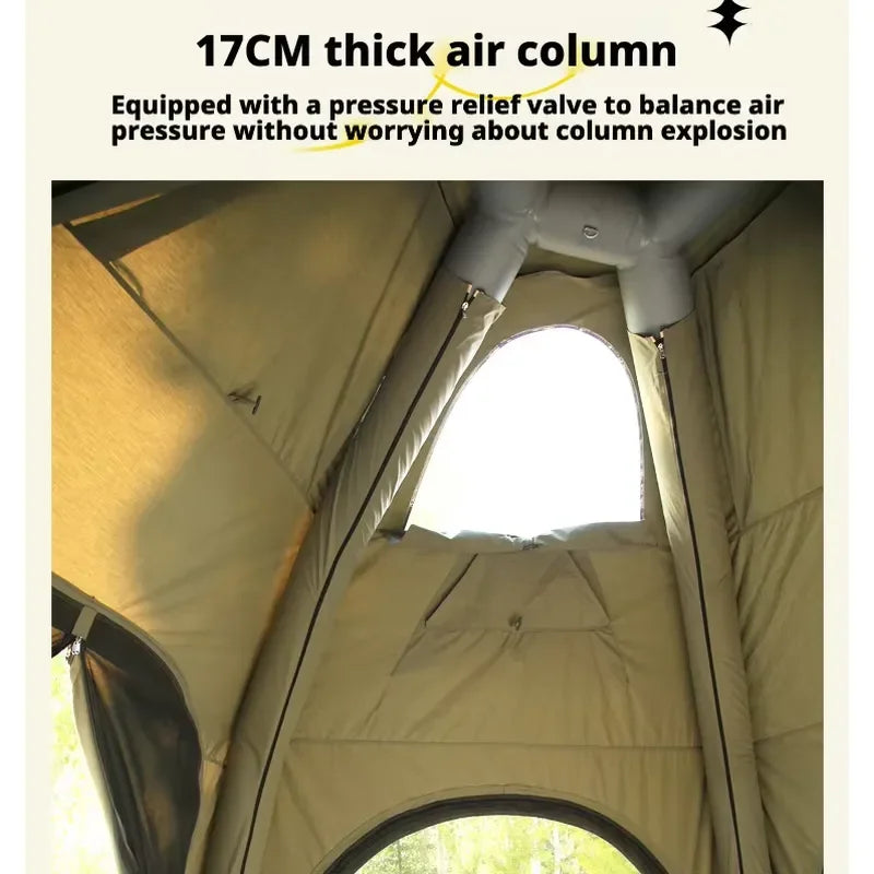 Outdoor Tent Inflatable Glamping Air Waterproof Geodesic Dome Camping Tent Tente Gonflable Pop up Marquee Luxury Hot Tent