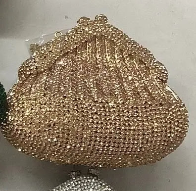 XIYUAN Crystal Evening Bag Purple Diamond Women Wedding Purse Lady Rhinestone Clutches Party Dinner Handbags Luxury Branded Bags