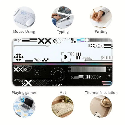 Cool CS Go Mouse Pad Game Console Pad Desk accessories Computer Laptop Pad Keyboard Mouse Pad office Pad Anti slip