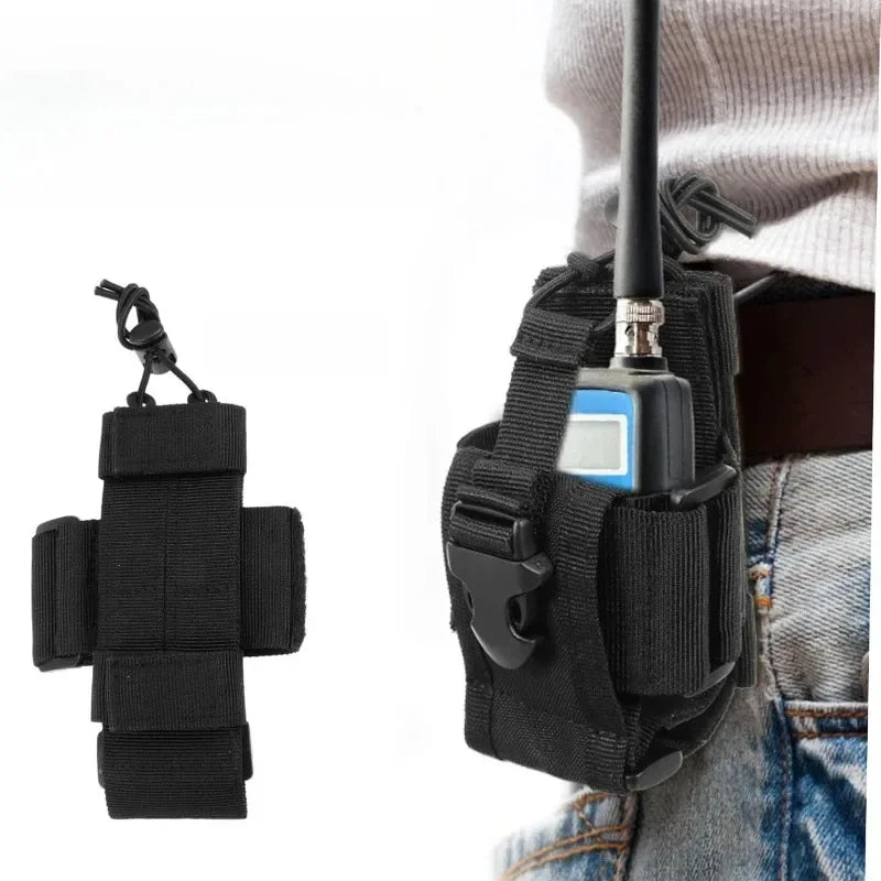 Nylon Walkie Talkie Case Universal Radio Case Holder Storage Pouch