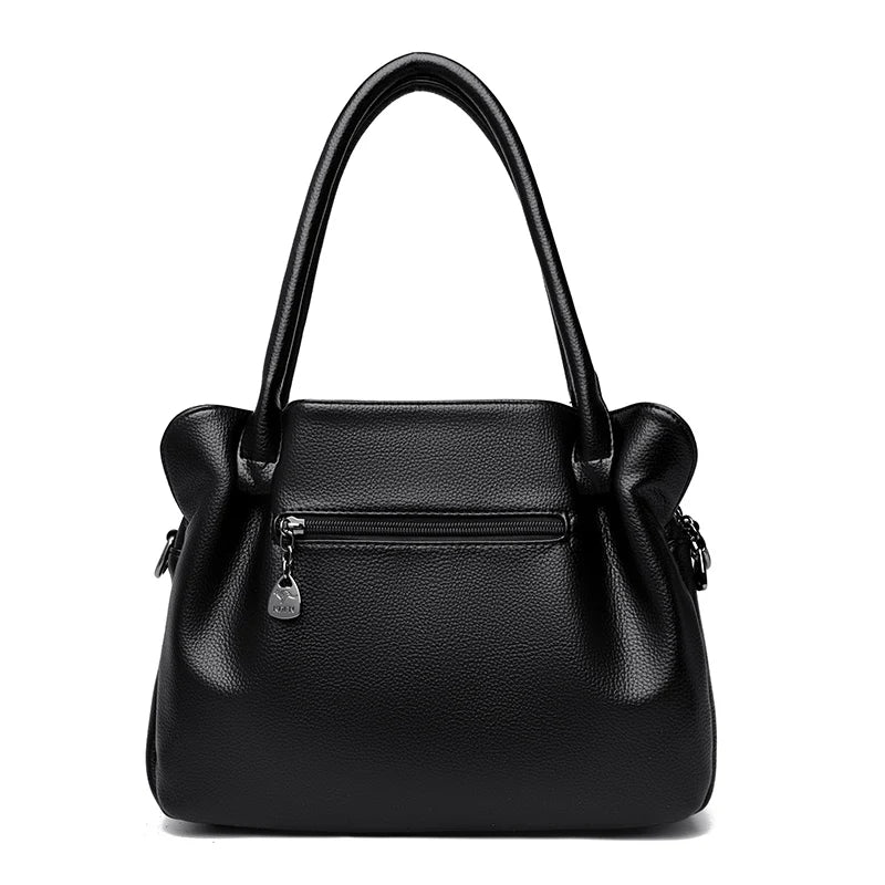 Luxury Designer Women's Handbag Soft Leather Large Capacity Purses and Handbags Casual Shoulder Bags Sac A Main Ladies Tote Bag