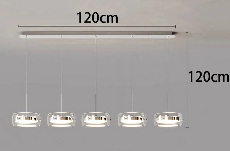 Modern home decor led lights pendant light lamps forstaircase Chandeliers for living room hanging light indoor lighting