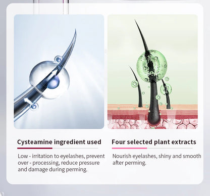ICONSIGN Cysteamine Lift Kit 8-12 Min Plant Extract Vegan Ingredient Eensitive Skin Eyelash Brow lift Gift Beauty Makeup Sets