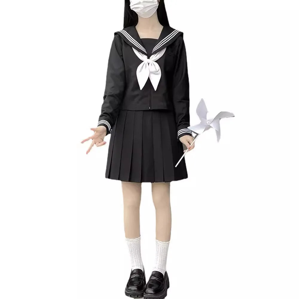 Japanese School Uniforms Sailor Suit Jk Uniforms College Middle School Uniform For Girls Students Costume