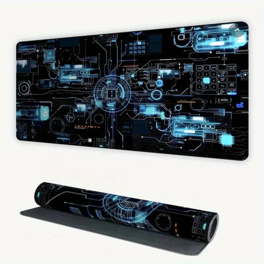 nnovate the future circuit board design, with anti-slip properties computer desk accessories one piece playmat pk control 1