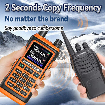 Baofeng Walkie Talkie UV-17M  Air Band Long Range Radio 999CH AM/FM Full Band Wireless Copy Frequency VOX Two Way Radio UV-5R