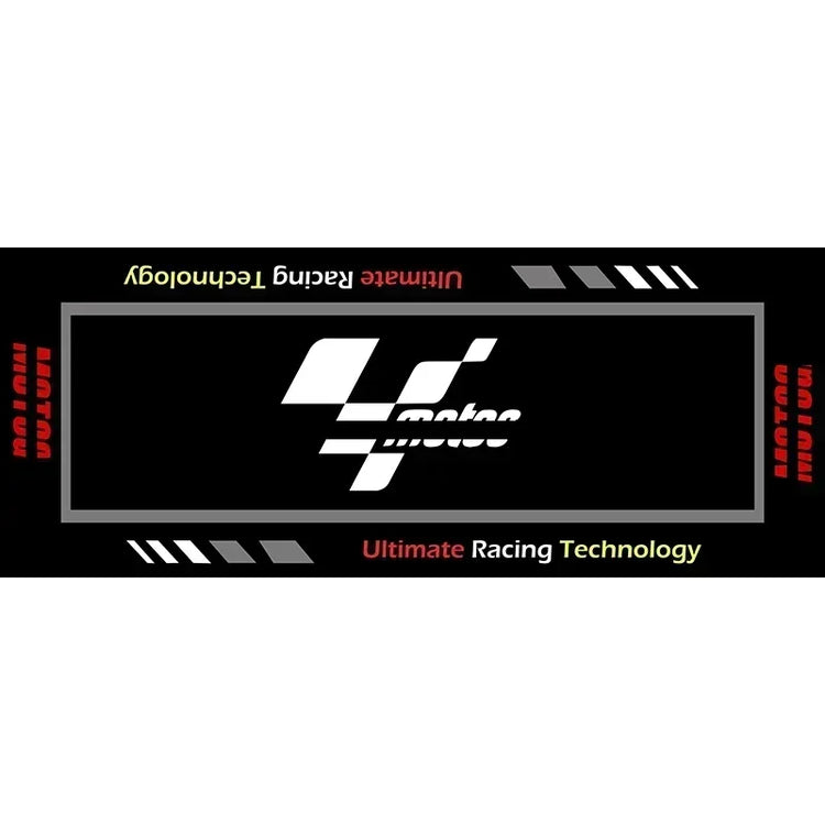Motorcycle Carpet Polyester Parking Mat Display Carpet Racing Bicycle Carpets Mat Anti-slip Bedside Rugs Customized Display Rug