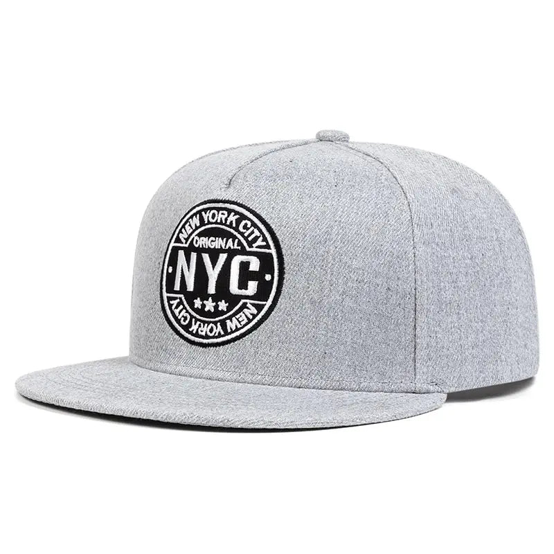 Unisex NEW YORK CITY Letter Embroidery Hip-hop Hats Outdoor Adjustable Casual Baseball Caps Sunscreen Hat