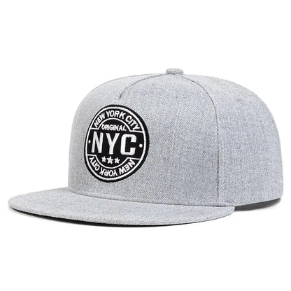 Unisex NEW YORK CITY Letter Embroidery Hip-hop Hats Outdoor Adjustable Casual Baseball Caps Sunscreen Hat