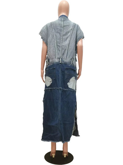 Wmstar Women Clothing Denim Coat Trench Jacket Fashion Street Out Wear Cool Pockets New in Long Tops Wholesale Dropshipping 2023