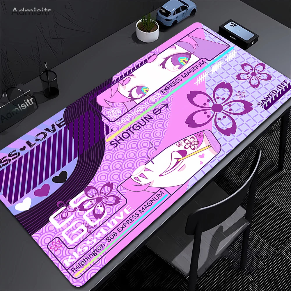 90x40cm Large Size Mouse Pad Art Desk Pads Printstream Gaming Mice Pad Non-slip Rubber Mat Company Long Table Mats XXL For Csgo