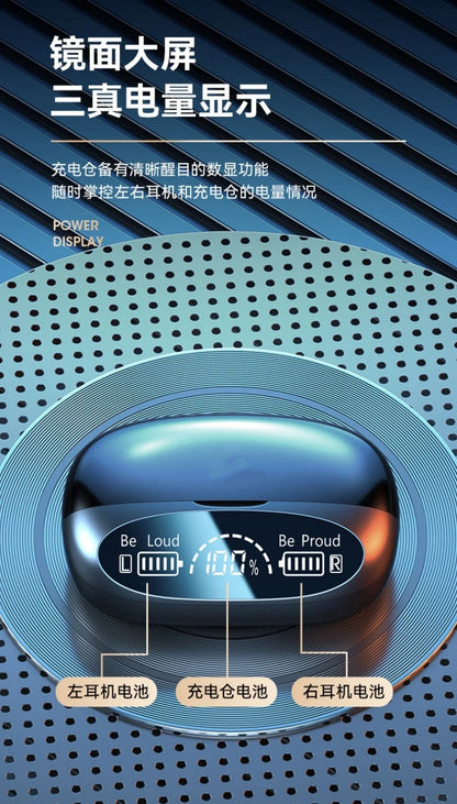 Wireless Bluetooth Earbuds Touch Control Headphones Noise Reduction Power Display Earphones for iPhone In Ear TWS Headset