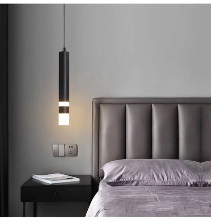 Interior Pendant Lights for Bedroom Adjustable Suspended Hanging Lamps Nordic Chandelier Lighting Fixtures for Kitchen Bedroom