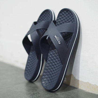Men's Shoes Straps Comfy Open Toe Breathable Slippers Light Non Slip Durable Soft Sole Slides for Men Outdoor Activities Sandals