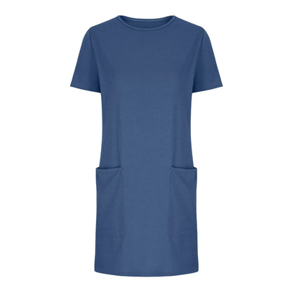 Women's Elegant Dresses Fashionable Solid Color Dress Casual Holiday Sports Short Dresses Long One-Piece Dress Gown vestidos