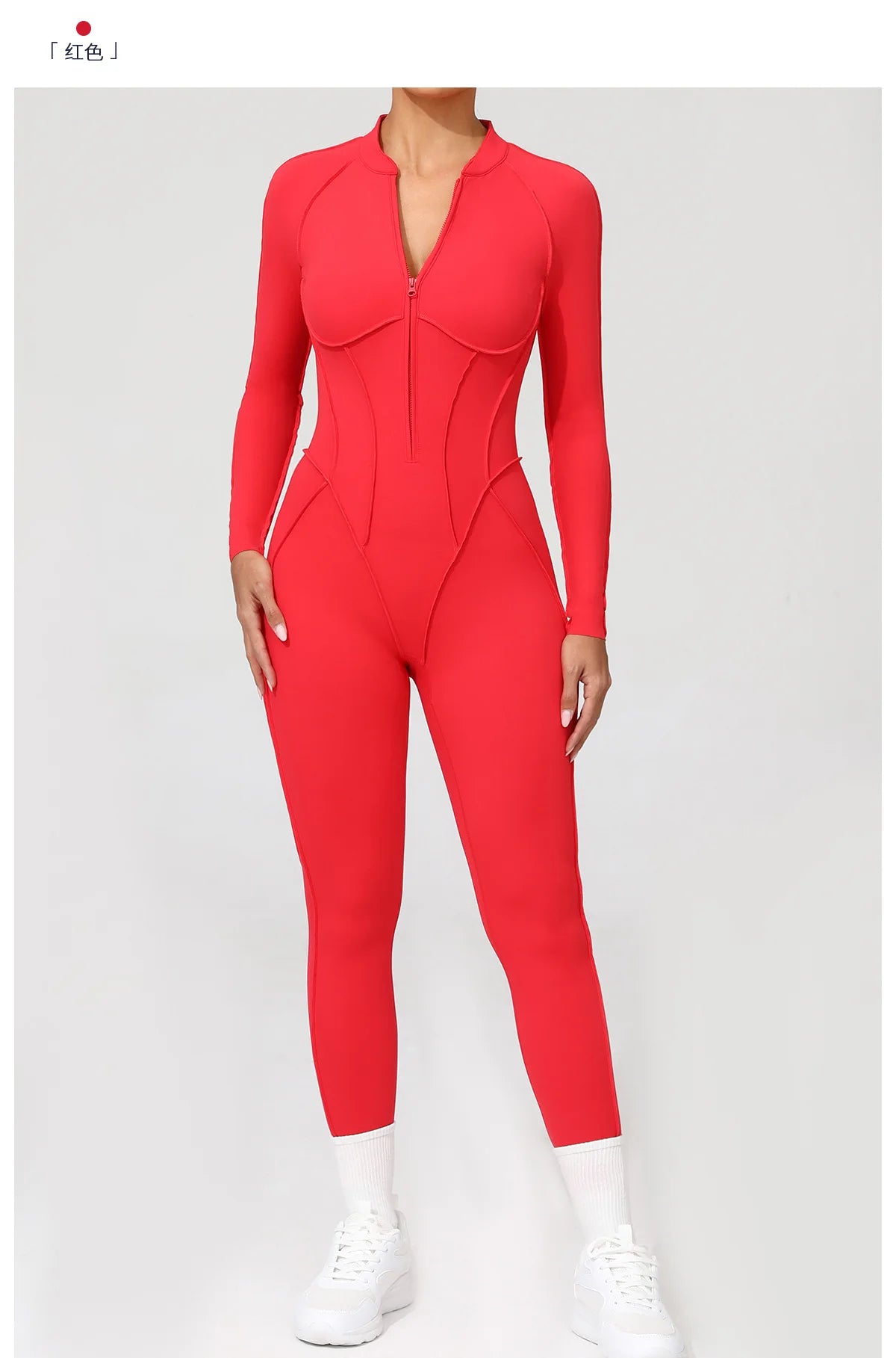 One Pieces Long Jumpsuits Sexy Womens Overalls Mono Streetwear Yellow Body Long Sleeves Woman Clothing Summer Gym Sportswear